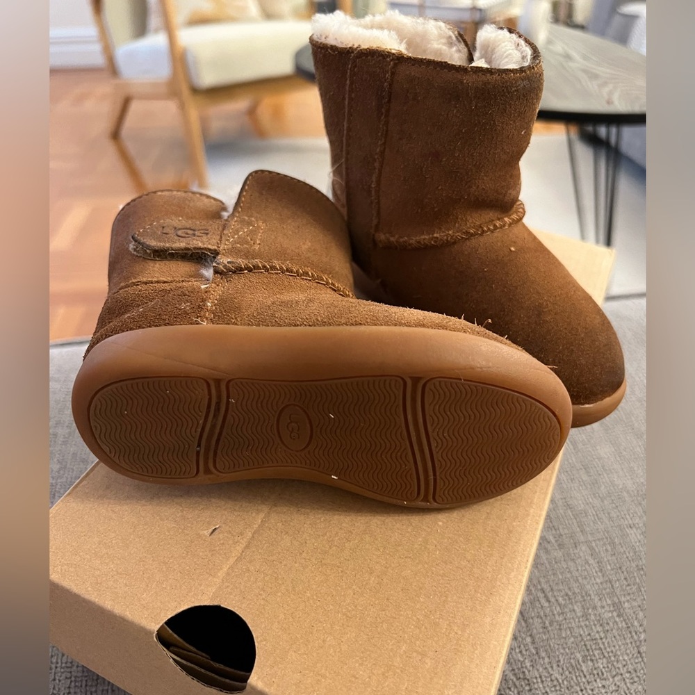 UGG Kids Brown Snow Boots